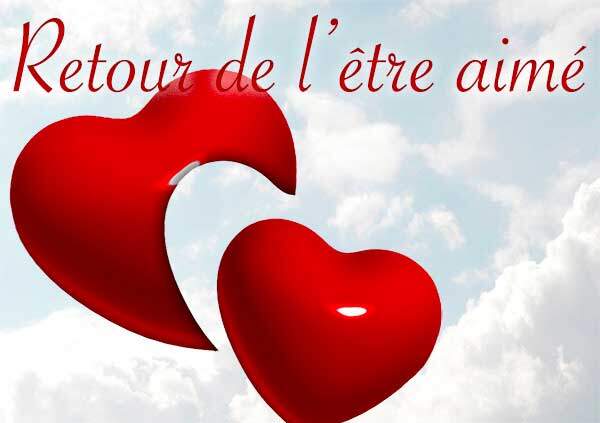  Rituel d'amour de retour de l'être aime